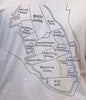 Charleston Map T-shirt