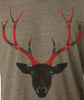 Plaid Antlers T-shirt