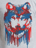 Watercolor Wolf T-shirt