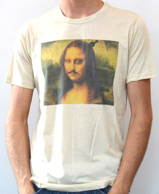 Mona Lisa Unphotoshoped Vintage Style Shirt