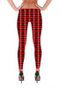 Red Plaid Leggings