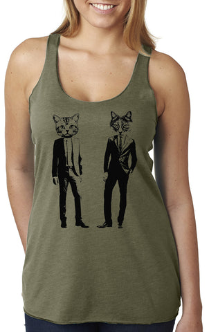 Cat Detectives Tank Top