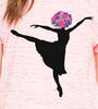 Dancing in the Flowers Scoop Neck Loose Fit Tee