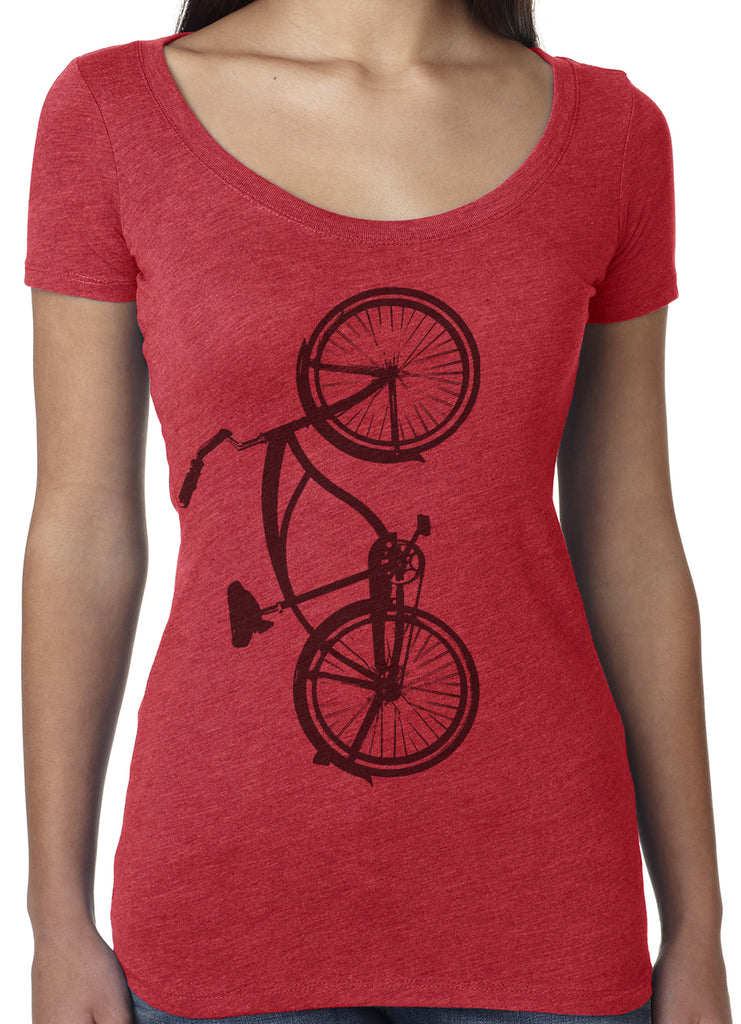 Ride Bikes V-neck T-shirt
