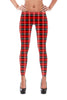 Red Plaid Leggings