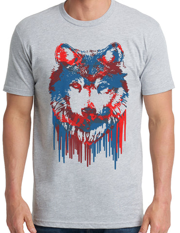 Watercolor Wolf T-shirt